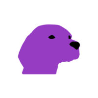 Culture Beagle Purple Logo Design